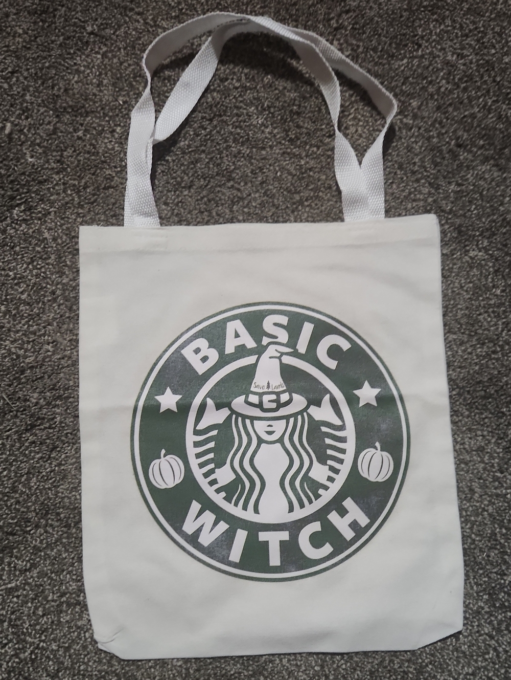 Basic Witch - Save Lands - 11×13 Canvas Bag